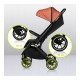 Lionelo - Carucior sport Cloe De la nastere Cu accesorii Cadru din aluminiu 0-22 kg Usor Pliabil cu o singura mana Ideal pentru 
