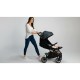 Lionelo - Carucior sport Cloe De la nastere Cu accesorii Cadru din aluminiu 0-22 kg Usor Pliabil cu o singura mana Ideal pentru 