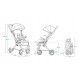 Lionelo - Carucior sport Cloe De la nastere Cu accesorii Cadru din aluminiu 0-22 kg Usor Pliabil cu o singura mana Ideal pentru 