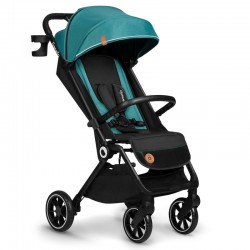 Lionelo - Carucior sport Cloe De la nastere Cu accesorii Cadru din aluminiu 0-22 kg Usor Pliabil cu o singura mana Ideal pentru 