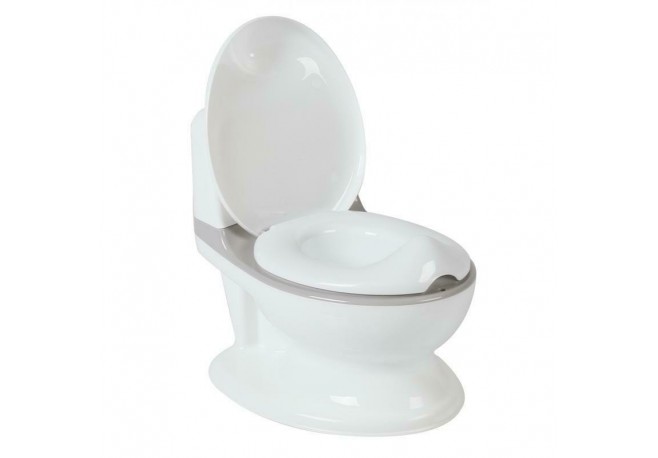 Olita Minitoaleta Multifunctionala Cu sunete Mini Toilet FreeON 40 cm x 28 cm x 36 cm White
