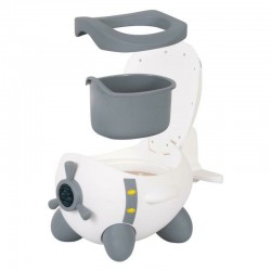 Olita copii In forma de avion Potty Plane FreeON 32 cm x 28 cm x 41 cm White/Grey
