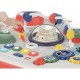 Masuta interactiva 2 in 1 pentru bebelusi Educationala Cu lumini si sunete Cu panou detasabil si reversibil Partea reversibila p