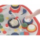 Masuta interactiva 2 in 1 pentru bebelusi Educationala Cu lumini si sunete Cu panou detasabil si reversibil Partea reversibila p