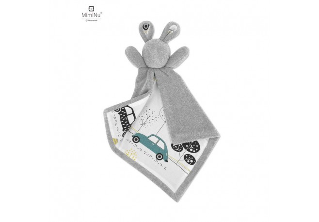 MimiNu - Lanka Jucarie textila moale pentru bebelusi Cu doua fete Materiale certificate Oeko Tex Standard 100 45 x 27 cm Childre