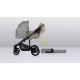 Lionelo - Carucior 2 in 1 Mari Tour Transformabil Cu landou cu salteluta moale Reversibil Maner ajustabil Plasa de tantari Husa 