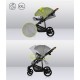 Lionelo - Carucior 2 in 1 Mari Tour Transformabil Cu landou cu salteluta moale Reversibil Maner ajustabil Plasa de tantari Husa 