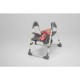 Lionelo - Scaun de masa si balansoar 2 in 1 Laurice Transformabil Multifunctional Inaltime si spatar reglabile Cu melodii de lea