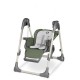 Lionelo - Scaun de masa si balansoar 2 in 1 Laurice Transformabil Multifunctional Inaltime si spatar reglabile Cu melodii de lea