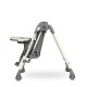 Lionelo - Scaun de masa si balansoar 2 in 1 Laurice Transformabil Multifunctional Inaltime si spatar reglabile Cu melodii de lea