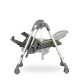 Lionelo - Scaun de masa si balansoar 2 in 1 Laurice Transformabil Multifunctional Inaltime si spatar reglabile Cu melodii de lea
