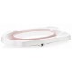 Cadita pliabila pentru bebelusi cu dop de scurgere Maja 82 x 48 x 23.5 cm Keeeper Nordic Pink