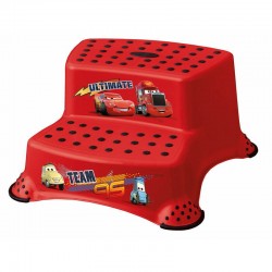 Scaunel Inaltator WC in Doua Trepte Suprafata antiderapanta Igor 40 x 37 x 21 cm Keeeper Cars Red