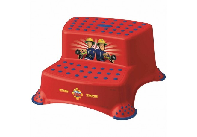 Scaunel Inaltator WC in Doua Trepte Suprafata antiderapanta Igor 40 x 37 x 21 cm Keeeper Fireman Sam