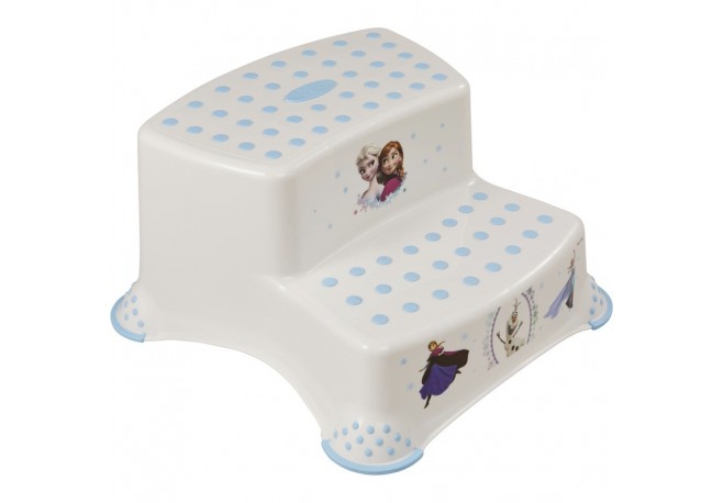 Scaunel Inaltator WC in Doua Trepte Suprafata antiderapanta Igor 40 x 37 x 21 cm Keeeper Frozen