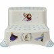 Scaunel Inaltator WC in Doua Trepte Suprafata antiderapanta Igor 40 x 37 x 21 cm Keeeper Frozen