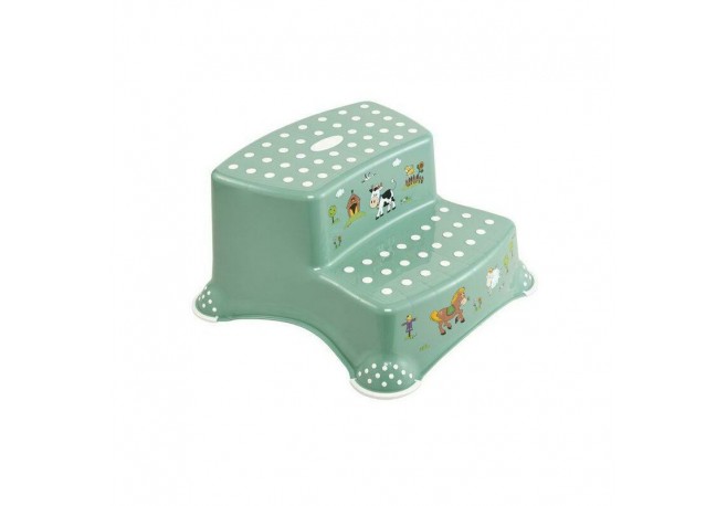 Scaunel Inaltator WC in Doua Trepte Suprafata antiderapanta Igor 40 x 37 x 21 cm Keeeper Funny Farm