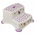 Scaunel Inaltator WC in Doua Trepte Suprafata antiderapanta Igor 40 x 37 x 21 cm Keeeper Hippo