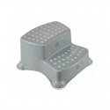 Scaunel Inaltator WC in Doua Trepte Suprafata antiderapanta Igor 40 x 37 x 21 cm Keeeper Stars Nordic Grey