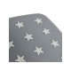 Scaunel Inaltator WC in Doua Trepte Suprafata antiderapanta Igor 40 x 37 x 21 cm Keeeper Stars Nordic Grey