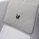 Reductor textil hamac pentru cadita Iwona 71 x 103 x 1 cm Soft Grey