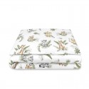 Qmini - Lenjerie junior cu 2 piese Din bumbac certificat Oeko Tex Standard 100 140 x 200 cm Safari