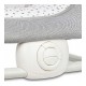 Lionelo - Fotoliu balansoar cu vibratii Pascal Scandi Cu 12 melodii linistitoare Pliabil 80x49 cm Gri Deschis