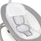 Lionelo - Fotoliu balansoar cu vibratii Pascal Scandi Cu 12 melodii linistitoare Pliabil 80x49 cm Gri Deschis