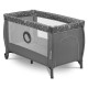 Lionelo - Patut pliant cu doua nivele Stefi Plus Cu intrare laterala cu fermoar 2 roti 120x60 cm Conform cu standardul european 