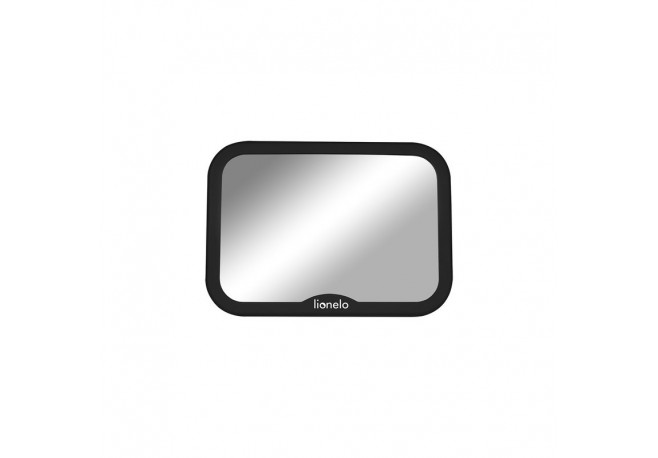 Lionelo - Oglinda auto retrovizoare Sett 25x18 cm Rotire 360 grade Universala Black Carbon