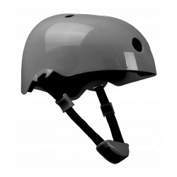 Lionelo - Casca pentru copii Reglabila 50-56 cm Din ABS si EPS Conform cu standrdul EN1078 Gri