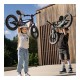 Lionelo - Casca pentru copii Reglabila 50-56 cm Din ABS si EPS Conform cu standrdul EN1078 Gri