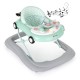 Petite&Mars - Premergator muzical cu panou interactiv si lumini Cabrio Inaltime reglabila pe 3 pozitii 6 luni+ Verde