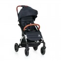 Petite&Mars - Carucior sport Cross Autopliabil 6 luni+ Bara detasabila Pliabil cu o mana SPF 40 Sustine pana la 22 kg Albastru