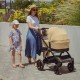 Petite&Mars - Carucior 2 in 1 Trails Heritage Bee Editie limitata Cu protectie de picioare si salteluta suplimentara De la naste