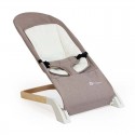 Petite&Mars - Sezlong balansoar Calmy Cu centura in 3 puncte De la nastere pana la 9 kg Conform standardului EN12792 Bej