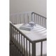 Petite&Mars - Cearceaf impermeabil cu eleastic Soft Dream Dry Lavabil la masina pana la 95 de garde 120x60 cm Gri