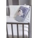 Petite&Mars - Cearceaf impermeabil cu eleastic Soft Dream Dry Lavabil la masina pana la 95 de garde 120x60 cm Gri
