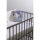 Petite&Mars - Cearceaf impermeabil cu eleastic Soft Dream Dry Lavabil la masina pana la 95 de garde 120x60 cm Gri