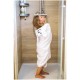 Prosop mare de baie cu urechi Teddy Bear Bubaba 6 - 36 luni Dimensiune mare 110 x 75 cm White