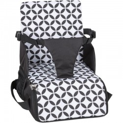 Inaltator scaun masa portabil 2 in 1 Fold and Go FreeON Black and White