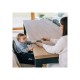 Inaltator scaun masa portabil 2 in 1 Fold and Go FreeON Black and White