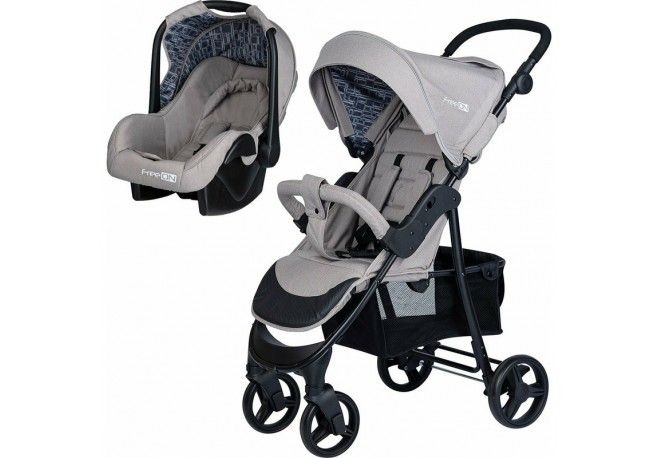 Sistem de calatorie 2 in 1 Carucior Action Duo si scoica auto inclusa Conform cu standardele europene de securitate EN1888 1&2: 