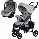 Sistem de calatorie 2 in 1 Carucior Action Duo si scoica auto inclusa Conform cu standardele europene de securitate EN1888 1&2: 