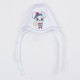 Set 4 piese: body cu maneca lunga salopeta fara maneci caciulita manusi Marime 56 Din bumbac 100% New Baby Bonjour