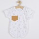 Set 2 piese pentru vara: pantaloni scurti body Marime 62 Din bumbac 100% New Baby Perfect Summer Brown