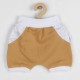 Set 2 piese pentru vara: pantaloni scurti body Marime 62 Din bumbac 100% New Baby Perfect Summer Brown