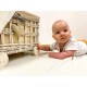Set 2 piese pentru vara: pantaloni scurti body Marime 62 Din bumbac 100% New Baby Perfect Summer Brown