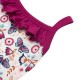 Set 2 piese pentru vara: pantaloni scurti body cu volanas Marime 62 Din bumbac 100% New Baby Little Girl