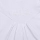 Set 5 piese Salopeta fara maneci jacheta bluza caciulita manusi Marime 56 Din bumbac 100% New Baby White